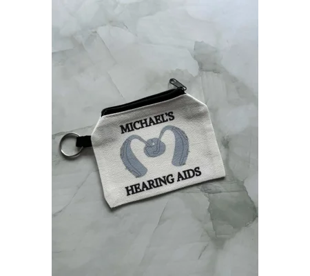 Cochlear Implant/Hearing Aid Personalised Medical Storage Bag with Optional Emergency Contact Detail