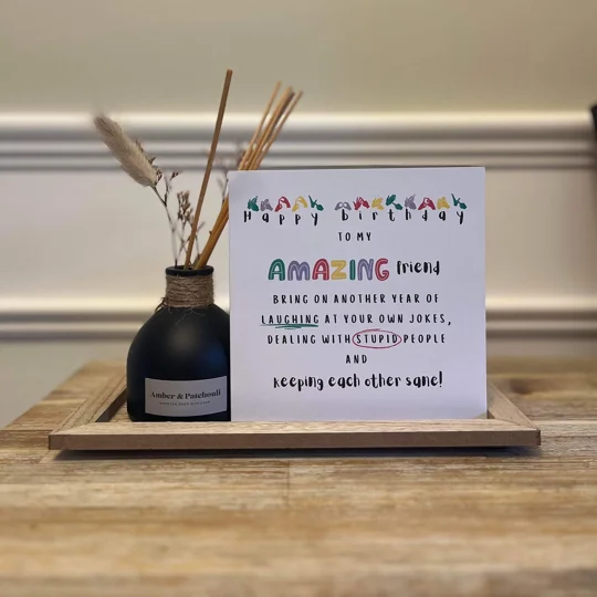 BSL Fingerspelling Birthday Card: British Sign Language