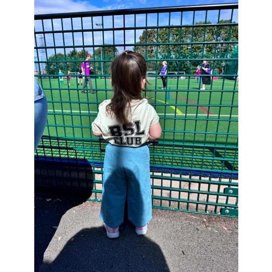 BSL Club Kids T-Shirt, Children’s BSL Clothing, Deaf Awareness Kids Tee, Matching Family Shirts, Br