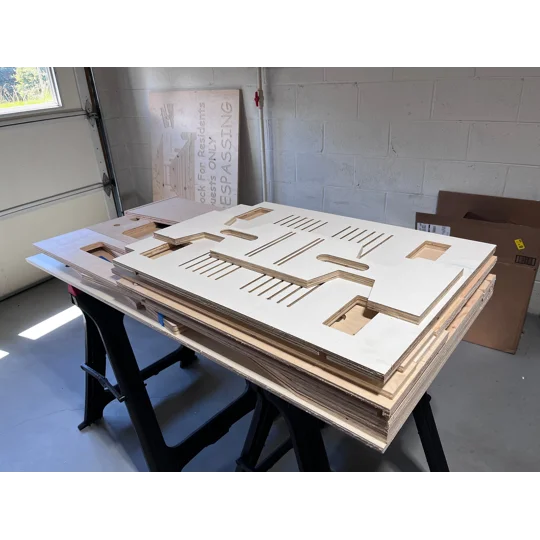 WPC Widebody Williams Style Flat Pack Cabinet kit