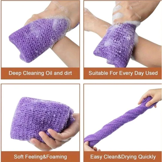 3 Piece African Bath Sponge