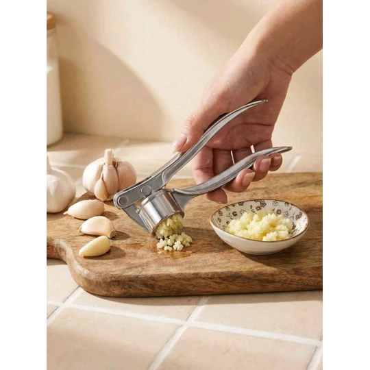 Stainless Steel Garlic Press
