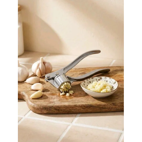 Stainless Steel Garlic Press