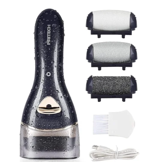 Electric Foot Callus Remover, Rechargeable Foot File for Dead Skin Care Portable Electronic Pedicure