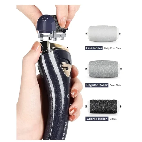 Electric Foot Callus Remover, Rechargeable Foot File for Dead Skin Care Portable Electronic Pedicure