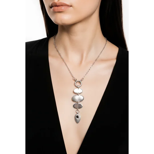 Silver Essence – Χειροποίητο Ασημί Κολιέ