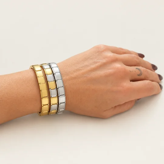 Flex Links – Ελαστικό Ατσάλινο Βραχιόλι / Stainless Steel Stretch Bracelet