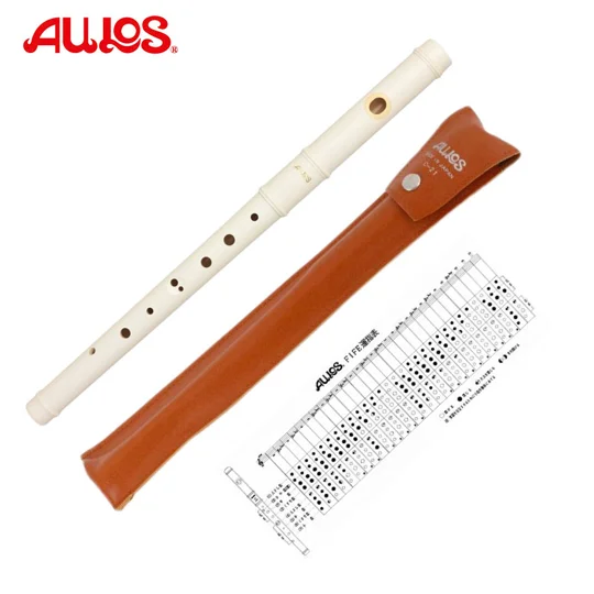 Aulos C-21 Fife in Key of C (Ivory White)