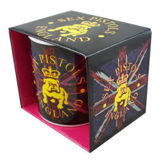 Official Sex Pistols English Bulldog Ceramic Coffee Mug – 11oz / 315ml