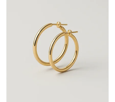 Gold Hoop Earrings