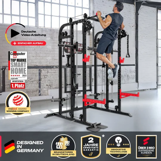 Sportstech, Smith Machine SXM150 Power Station with 100+ Exercise