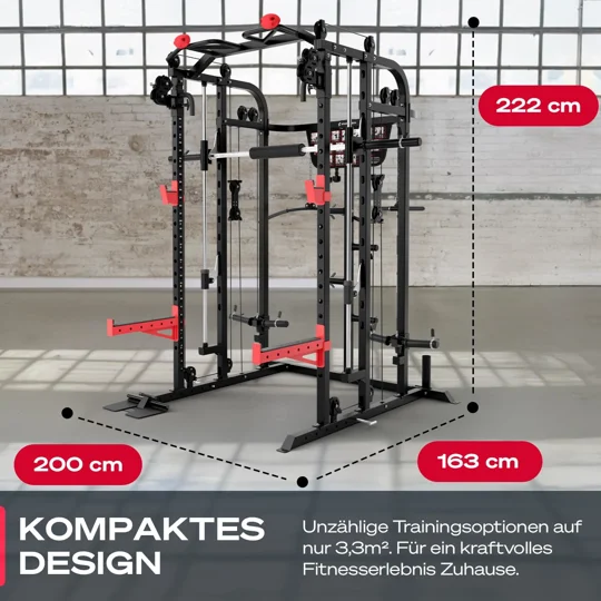 Sportstech, Smith Machine SXM150 Power Station with 100+ Exercise
