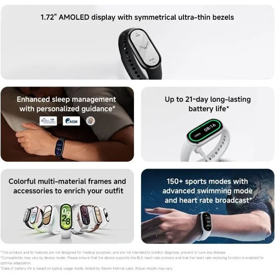 Xiaomi Smart Band 10, Smart Watch, Fitness Tracker