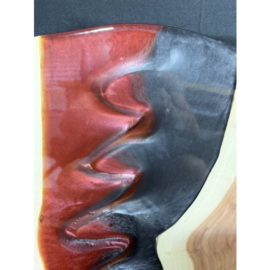 24” Cedar Live edge Wine Holder