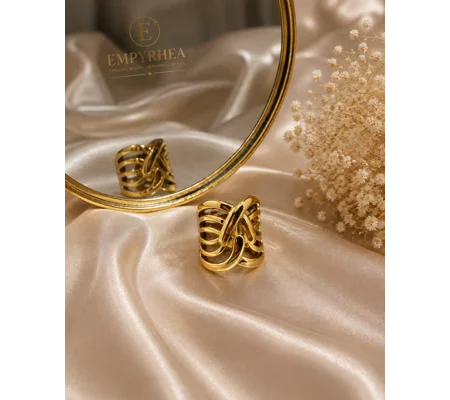 Infinity Weave Ring - Size 8