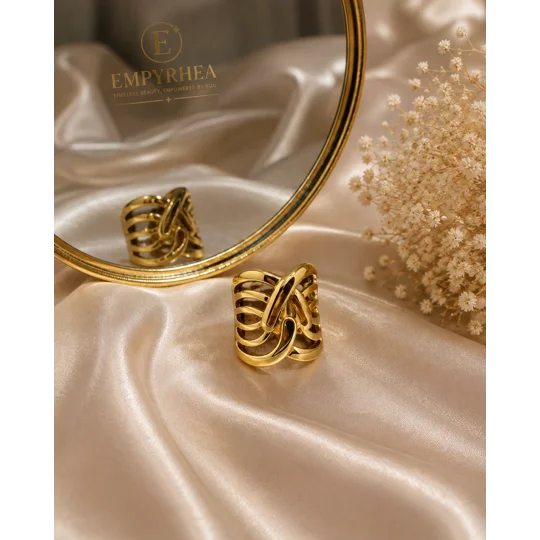 Infinity Weave Ring - Size 8