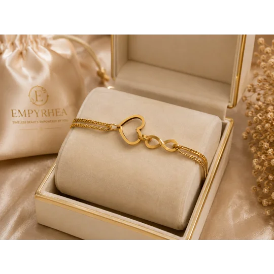 Heart Link Bracelet