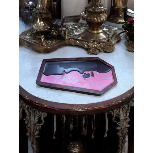 Gypsum Coffin Candle