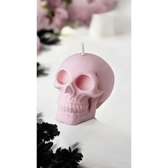 Mini Skull Candle