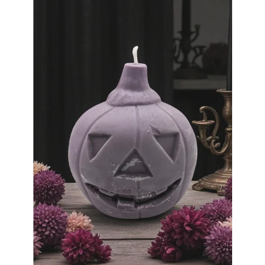 Jack-O-Lantern Candle