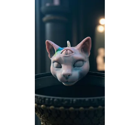 Third Eye Sphynx Candle