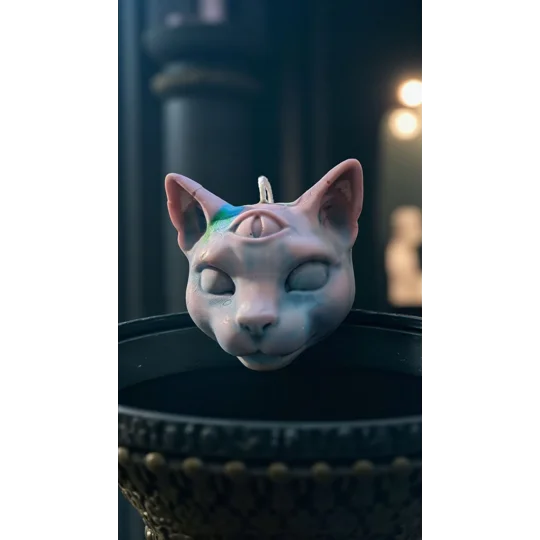 Third Eye Sphynx Candle