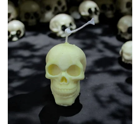 Mini Skull Candle