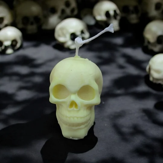 Mini Skull Candle