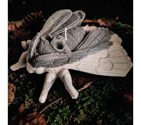 Death Moth Candle