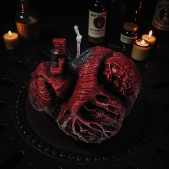 Cursed Heart Candle