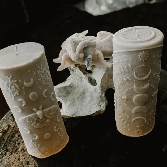 Moon Phase Candle