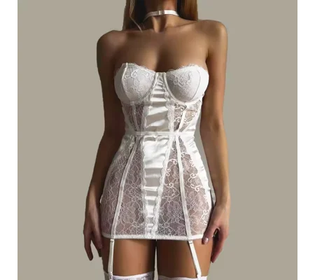 Tornova Underwear Set Pyjama-sets Bra Sexy Woman Underwear Erotic Lingerie