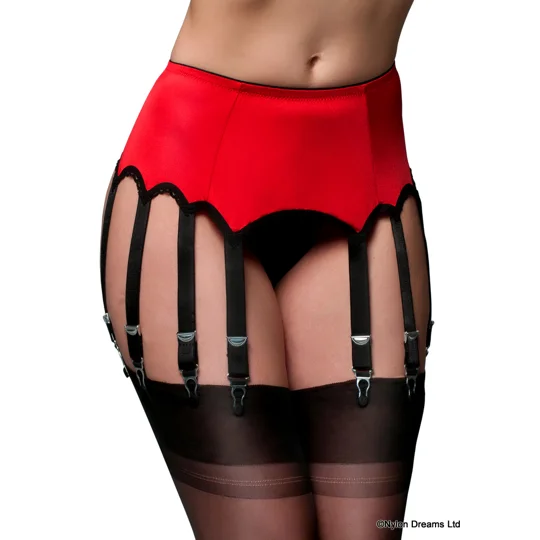 12 Strap Suspender Belt