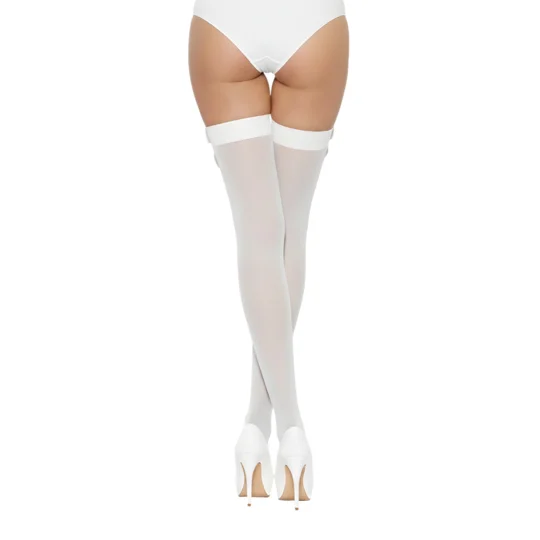 Lace by LJ Thigh High Stockings with Bow