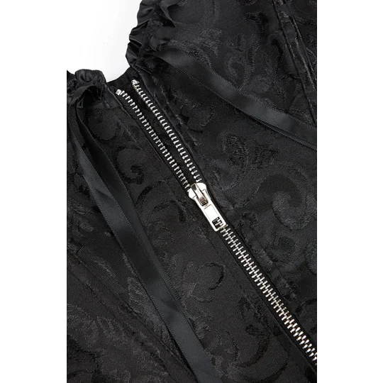 YesX YX896 Vintage Corset Style Black