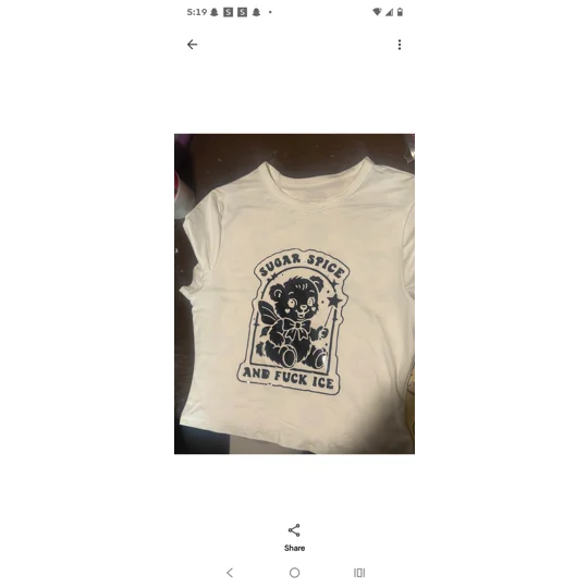 Sugar, Spice and Fuck Ice woman's tee