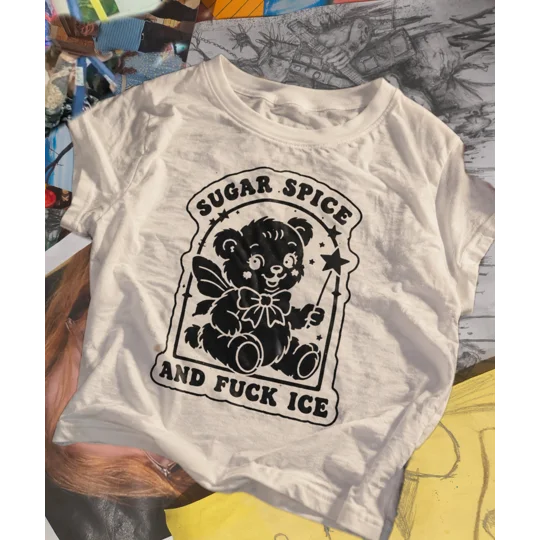 Sugar, Spice and Fuck Ice woman's tee