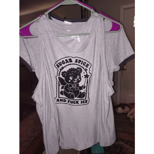 Sugar, Spice and Fuck Ice woman's tee
