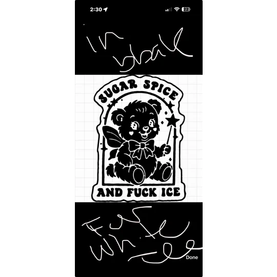 Sugar, Spice and Fuck Ice woman's tee