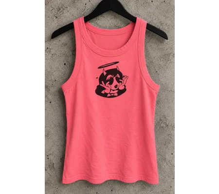 Devil Girl with Halo Tank