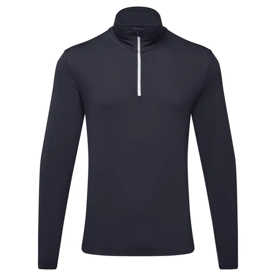 TriDri® Men's TriDri® recycled long sleeve brushed back ¼ zip