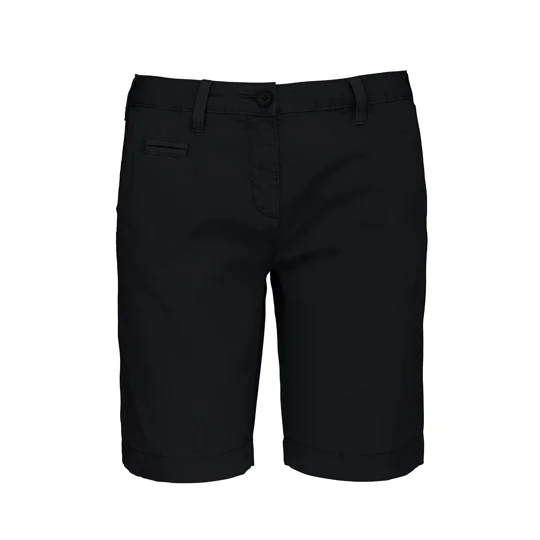 Kariban Ladies' washed effect Bermuda shorts