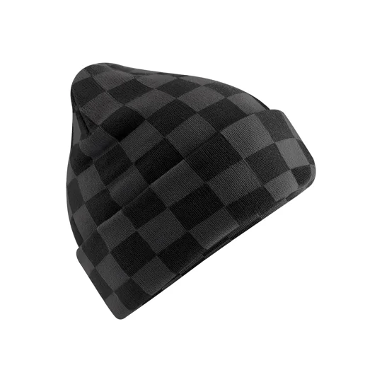 Beechfield Checkerboard beanie