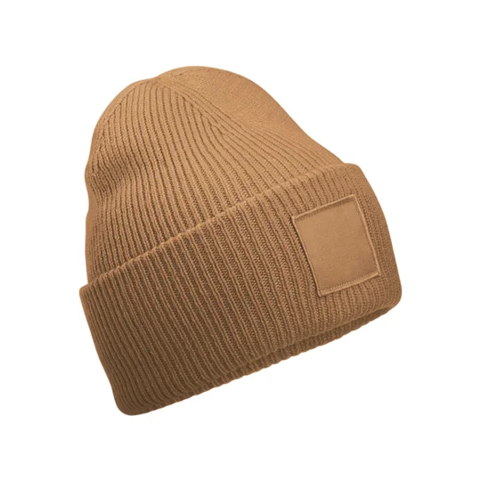 Beechfield Deep-cuffed tonal patch beanie