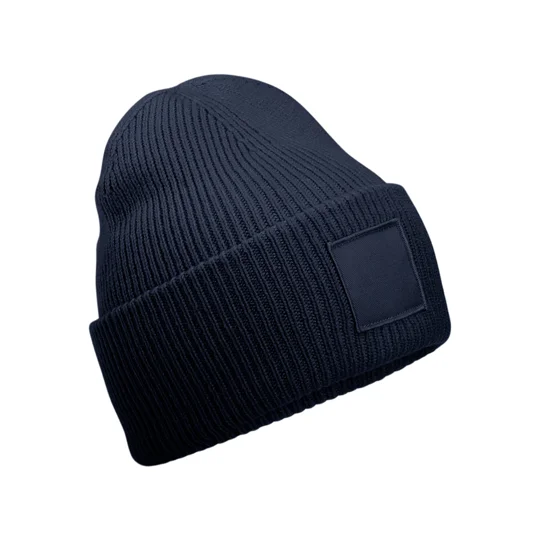 Beechfield Deep-cuffed tonal patch beanie