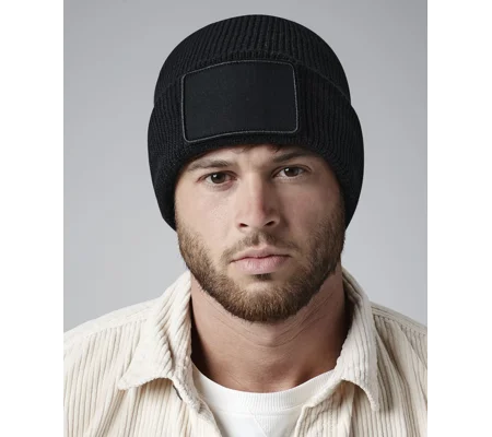 Beechfield Removable patch Thinsulate™ beanie