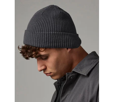 Beechfield Organic cotton waffle beanie