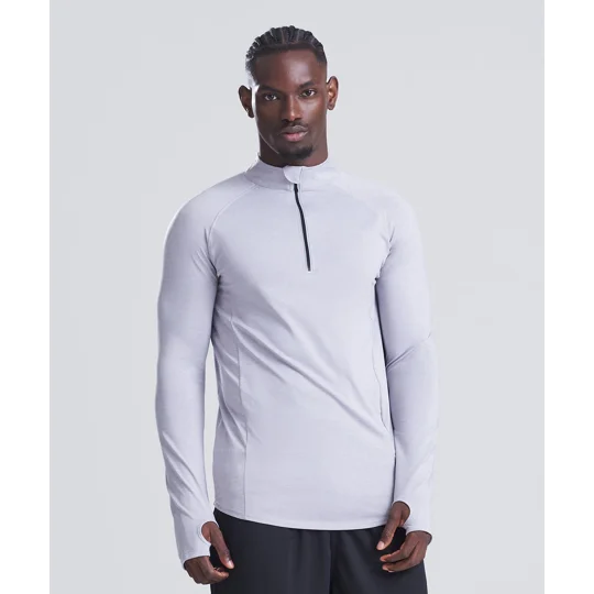 AWDis Just Cool Cool Flex long half-zip top