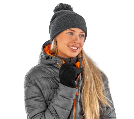 Result Winter Essentials Pom pom beanie