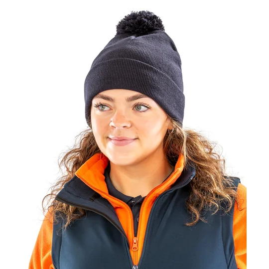 Result Winter Essentials Pom pom beanie